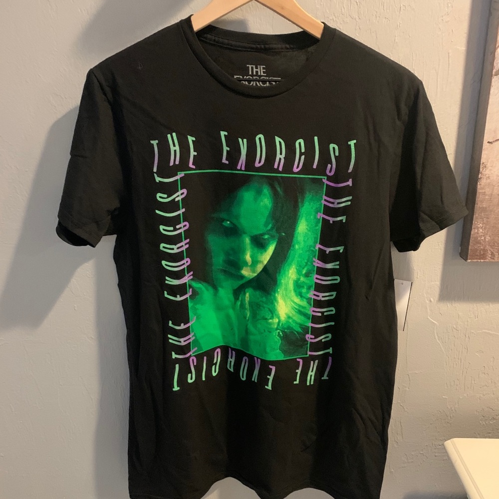 Halloween Horror Exorcist Graphic T-Shirt Size Large